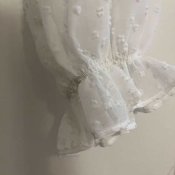 H&M sheer long sleeve shirt - Picture 4 of 4